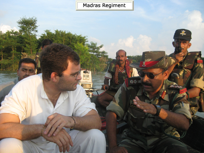 2008 - The Madras Regiment Providing Flood Assistance (BIHAR)